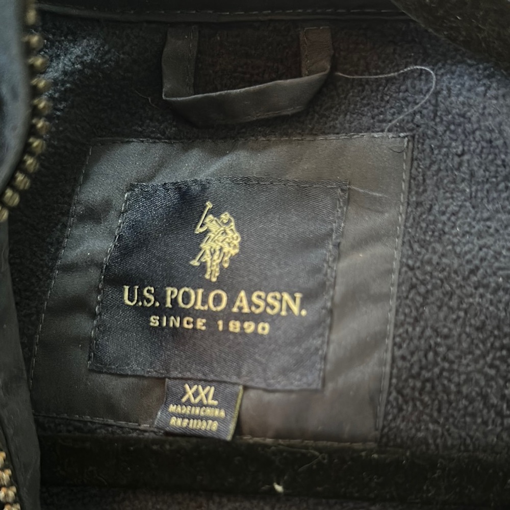 U.S. Polo Assn. Blue and Red coat for Stylish Protection - Picture 2 of 5